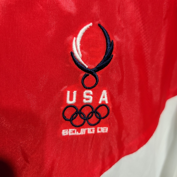 Vintage Nike Bejjing 08 Olympic Team USA hooded Jacket windbreaker - Picture 2 of 9
